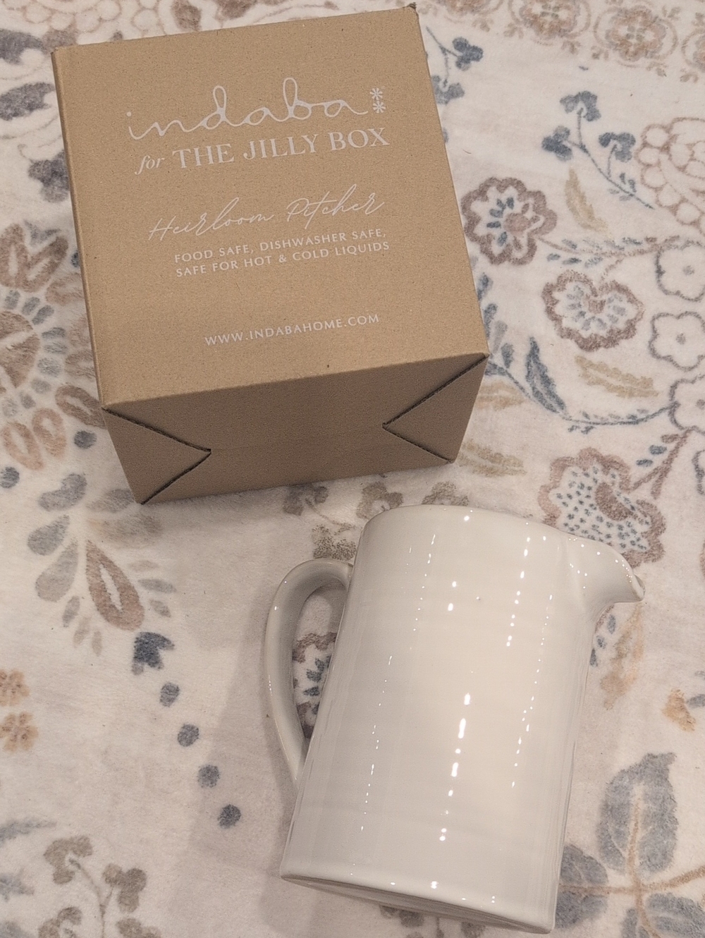 Jilly Box Heirloom Pitcher
